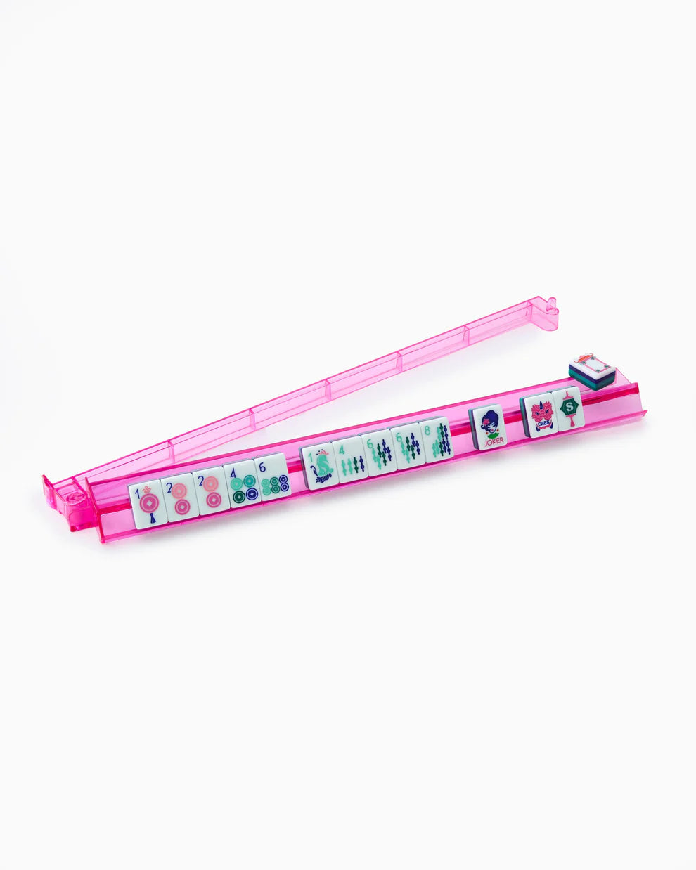 Multicolour Rack & Pusher Set - 18.5 inch
