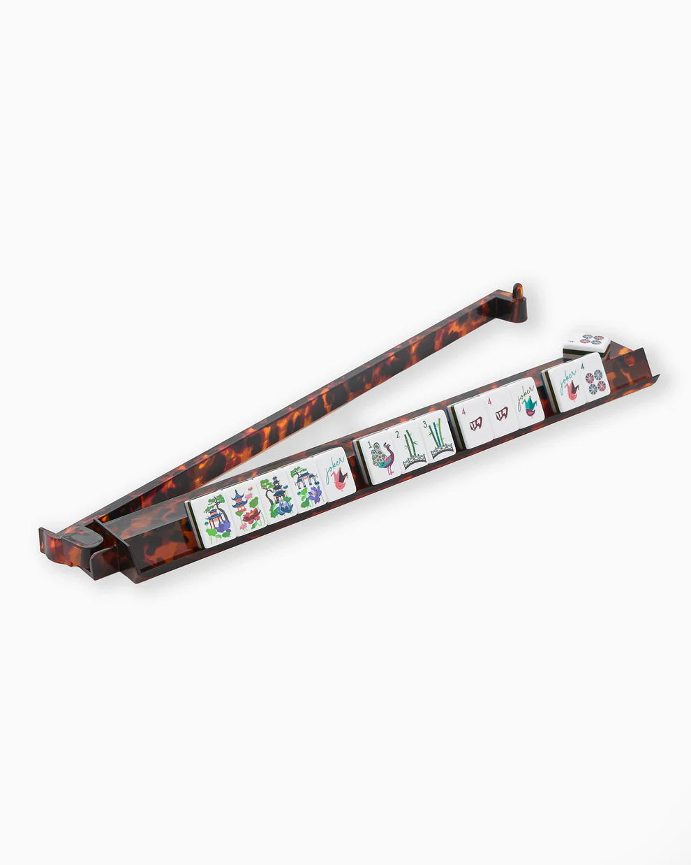Tortoise Shell Rack & Pusher - 18.5 inch